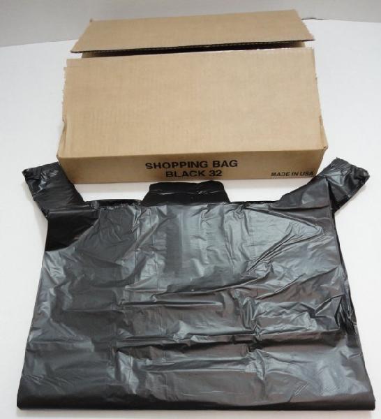 ''32'''' Black Plastic Bags-100ct''
